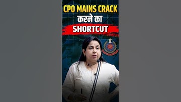SHORTCUT TO CRACK CPO MAINS💥🤯 | @EnglishNeetuSingh #ssccpo#ssc#english#neetumam#kdcampus