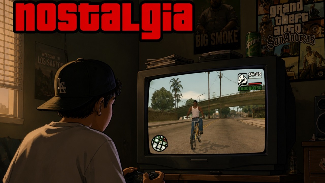 NOSTALGIA PURA… voltei pro GTA San Andreas (EP 1)