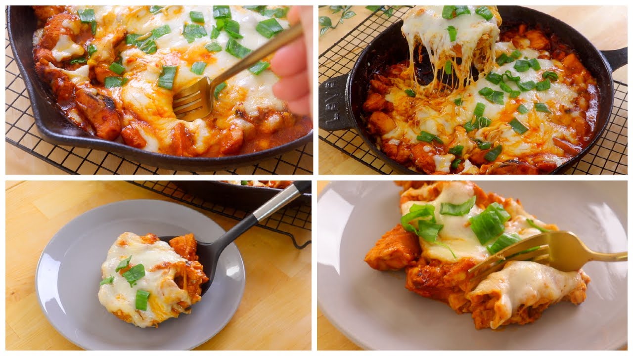 التريند القادم ( الدجاج النارى) ، في طاسه واحده ،غرقان جبنه