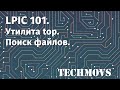 1. LPIC 101. Утилита top и поиск файлов.