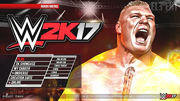 WWE 2K17 PS3 & Xbox 360 Demo Concept - Main Menu & Modes