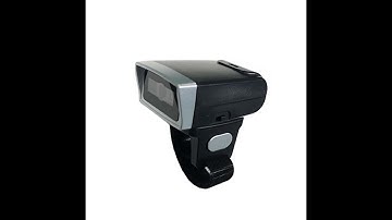 HS-S03 USB Wired & 2.4G Wireless CMOS Mini Wearable Ring Bluetooth 2D QR Code Barcode Scanner