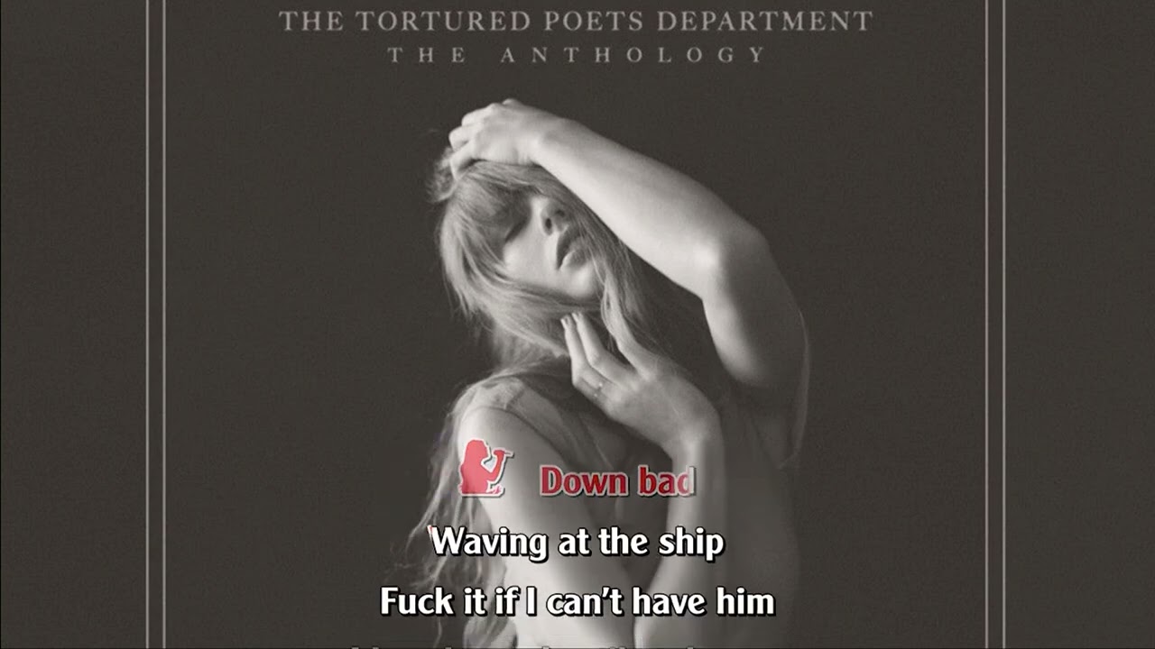 Taylor Swift - Down Bad (Karaoke Version)