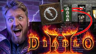 HOLY SHOCK AURA WARLOCK is GODLY AF w/ Fully Decked Out DREAM Act 3 Merc!  Diablo 2 Resurrected
