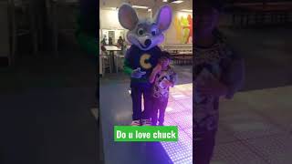 Meeting Chuck At Chuck E Cheese Love Playing Games At Chuck E Cheese