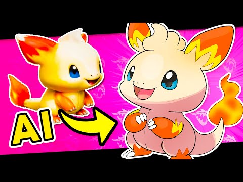 The AI that creates 3D POKÉMON!