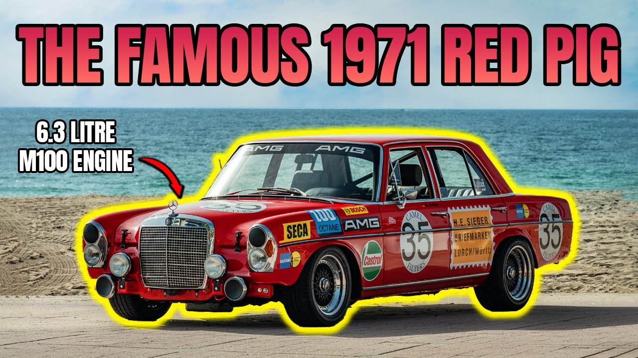 1971 300SEL 6.3 RED PIG! - YouTube