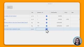 Quantity calculation in BidBow