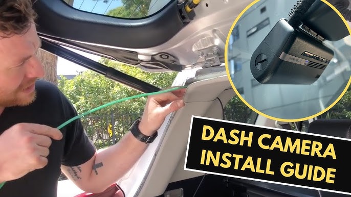 How to install a dash cam properly