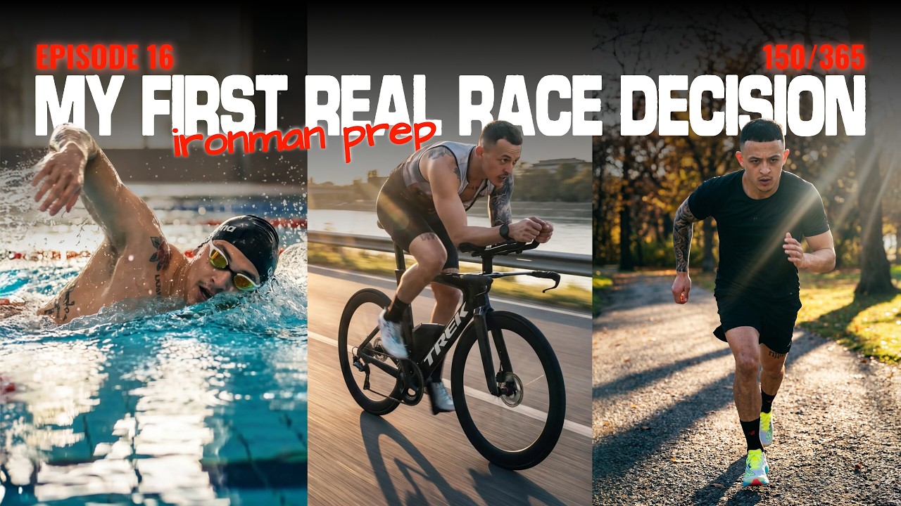 My First Real Race Decision - A Day in ironman training | Ironman Prep EP16