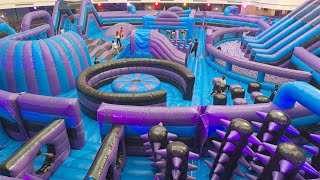 THE LARGEST INFLATABLE PARK IN DOHA QATAR#INFLATABLE PARK#CITY CENTER MALL #viralvideo#analyntels