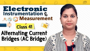 Alternating Current Bridges (AC Bridge) - Electronic Instrumentation and Measurement