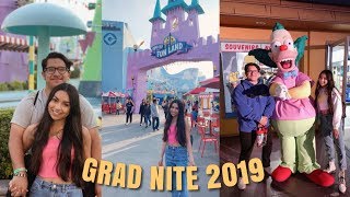 GRAD NITE VLOG AT UNIVERSAL STUDIOS