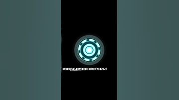 Code the Arc Reactor: IronMan-Inspired UI Animation (Marvel) #shorts #ironman #coding #webdesign
