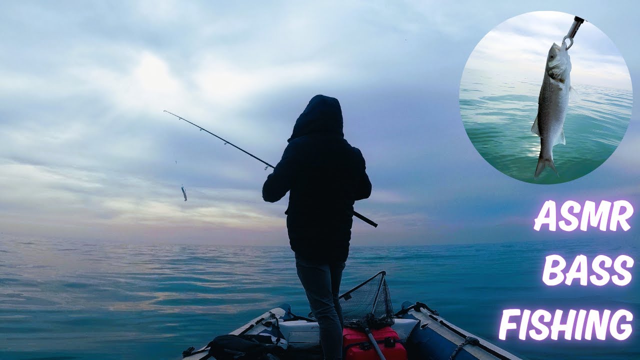 ASMR Bass Fishing 💙
