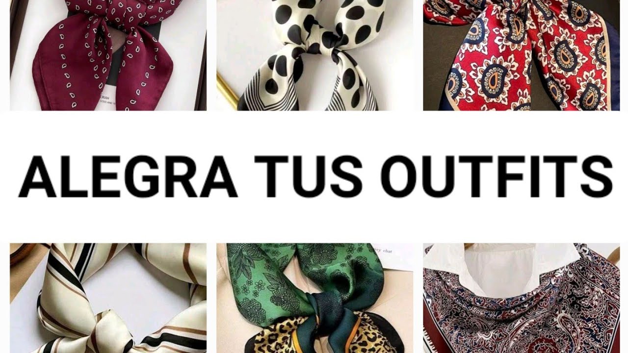 ALEGRA TU LOOK CON UN PAÑUELO. HAUL DE SHEIN