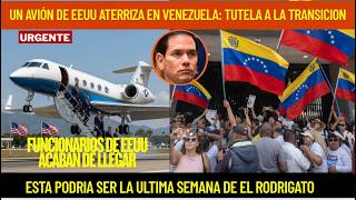 MILITARY ESCORT PLANE LANDS IN VENEZUELA AMID THE BIGGEST PROTEST AGAINST DELCY