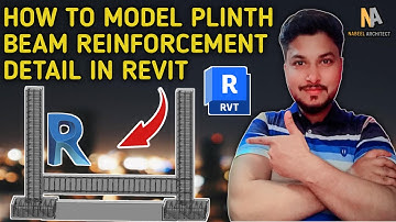 How to Model Plinth Beam Reinforcement Detail in Revit |  Tutorial urdu hindi 2024