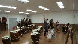 ATUS Recital 2017 Taiko Together Group A Rehearsal 20171104