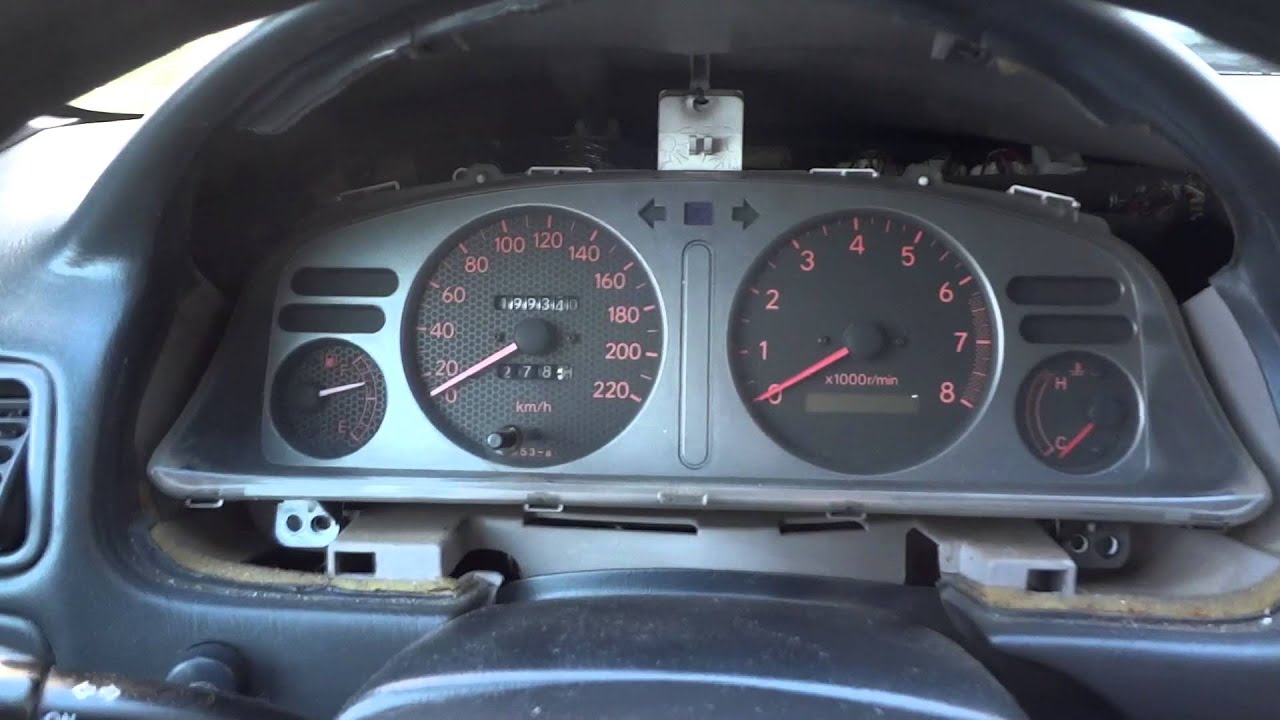 how to replace dashboard lights toyota corolla #2
