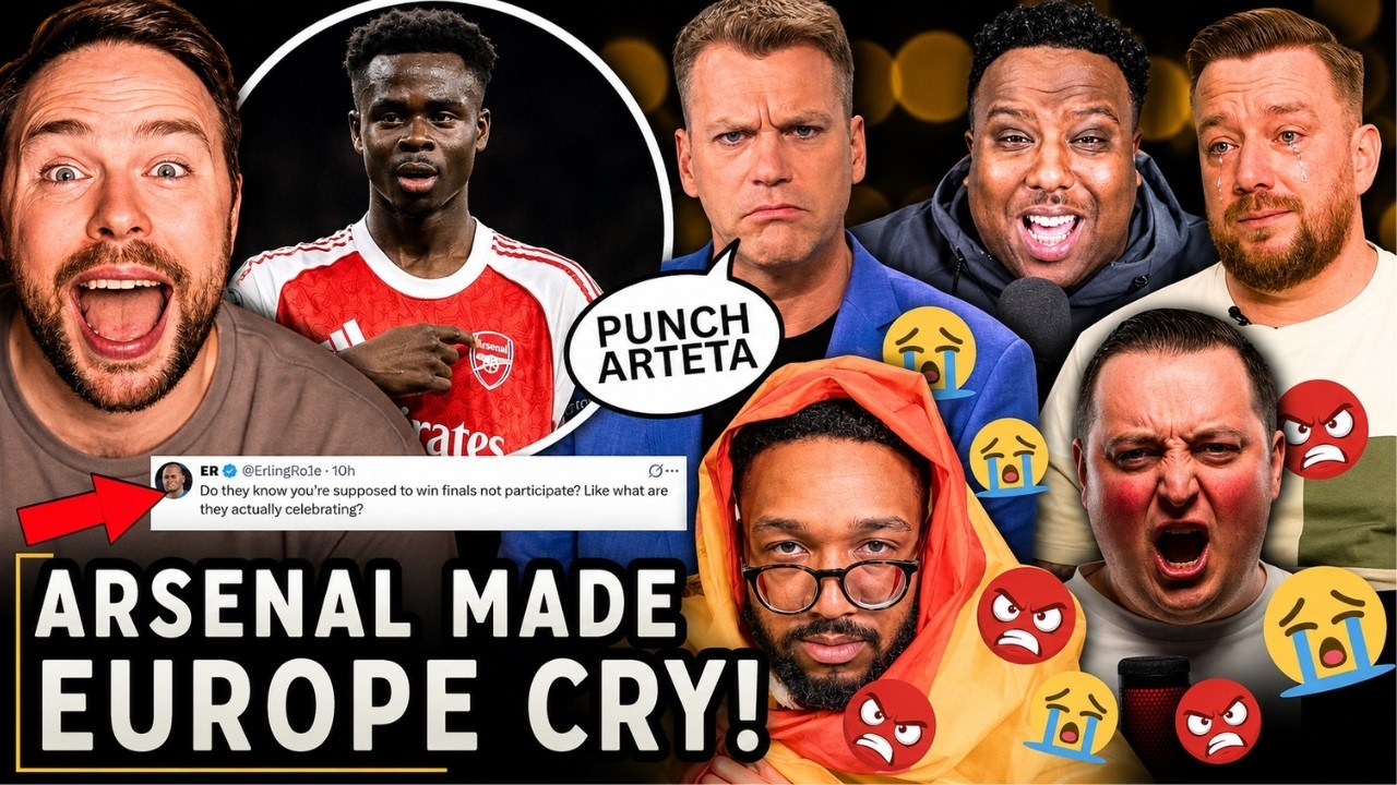 Arsenal BREAK EUROPE😪 talkSPORT O'Hara SLAMS Arsenal & ESPN Want Arteta PUNCHED...MELTDOWN😨🤣