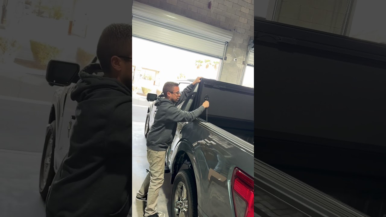 Extang Endure ALX Hard Folding Tonneau Cover On Ford F150