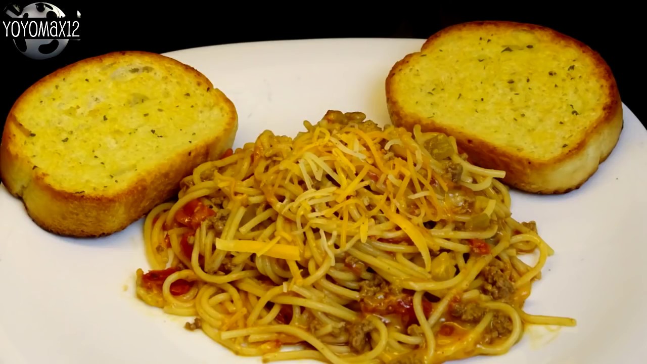 One Pot Taco Spaghetti Youtube