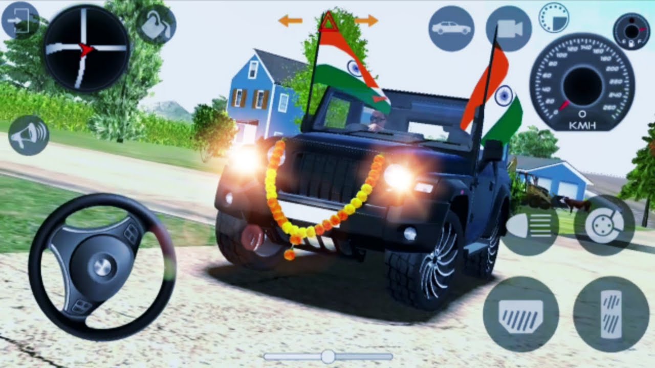 Modified Mahindra Thar Car😈Games: Indian Cars (Gadi Wala Game) - Car Game Android Gameplay prt 5