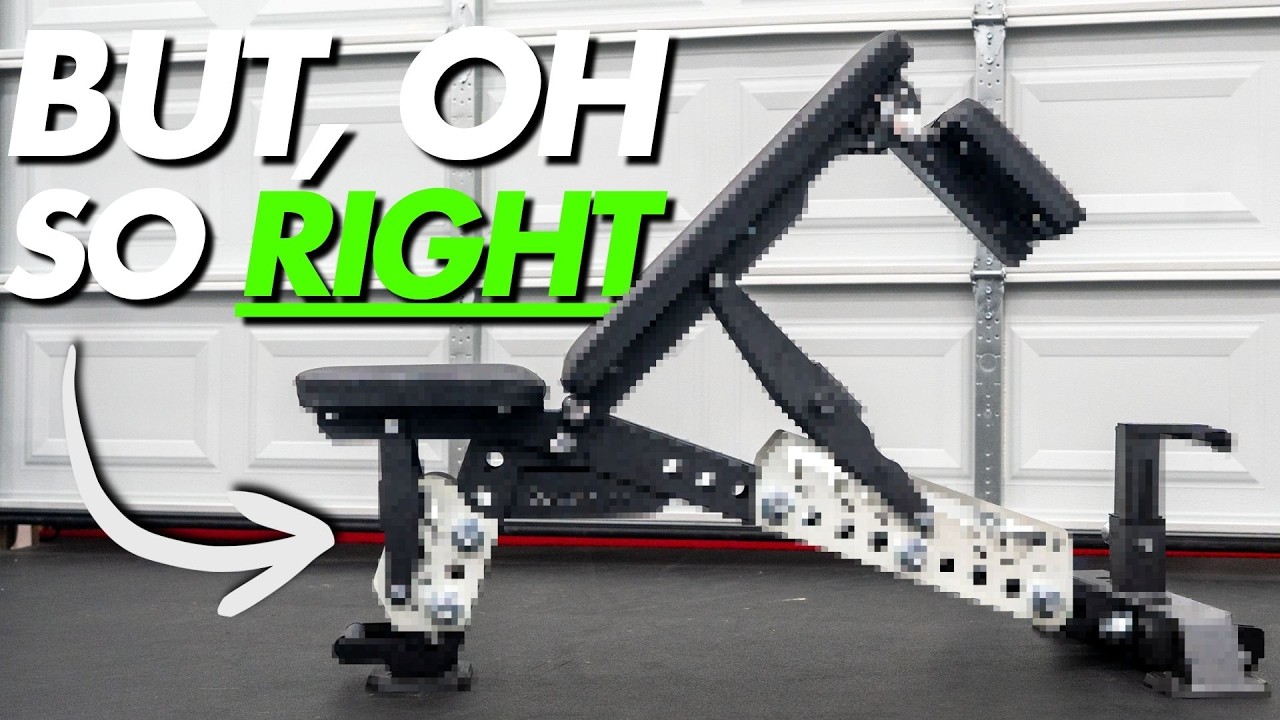 Я сделал обзор регулируемой скамьи для силовых тренировок по неправильному бюджету...