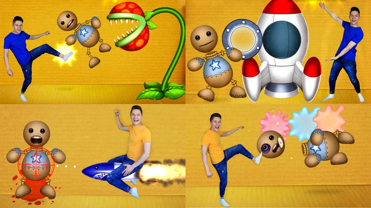 I'm in the Kick the Buddy Game 26 New Kick the Buddy All Weapons