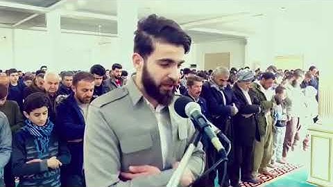 وأشرقت الأرض بنور ربها   أواخر سورة الزمر بصوت عبيدة موفق من صلاة الجمعة360P