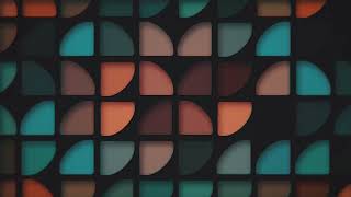 1970s Retro Pattern Motion Background | Screensaver | Loop