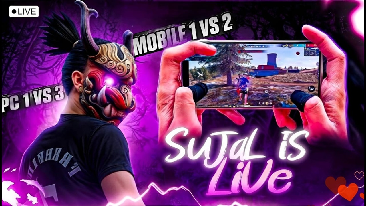 🔴LIVE GUILD TEST 1 VS 2 / FF LIVE | GUILD TEST LIVE / FREE FIRE LIVE🔴 