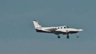 1980 Cessna 340A (N341MT) flying in Wheeling, IL. (9/4/2026)