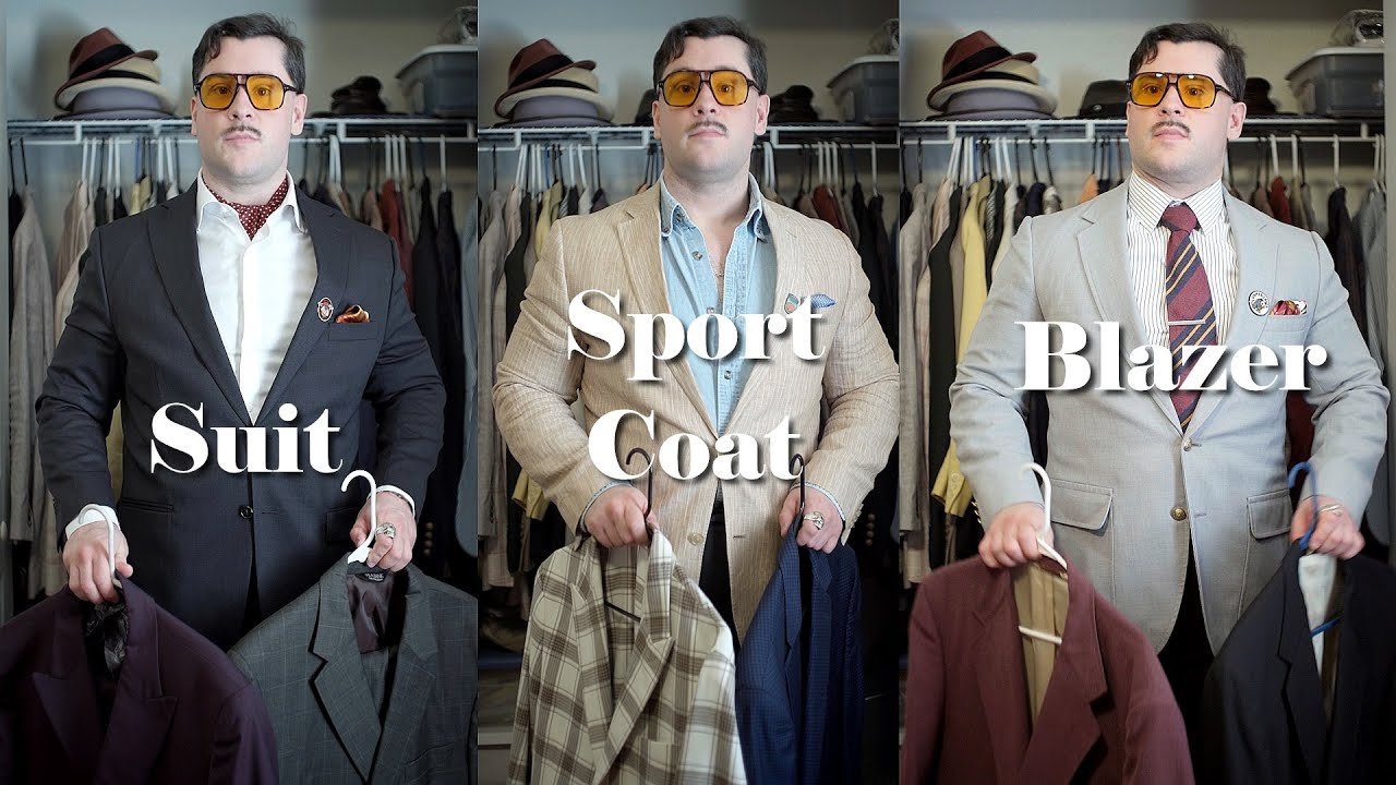 Suit vs Sport Coat vs Blazer