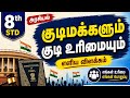 8th Standard Polity | குடிமக்களும் குடியுரிமையும் Explained in Tamil