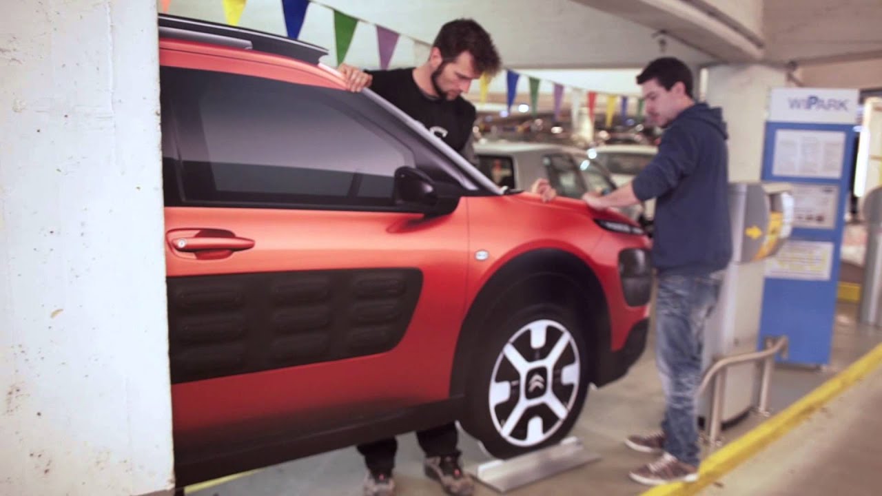 C4 Cactus Airbump-Schutz in Wiens Parkgaragen