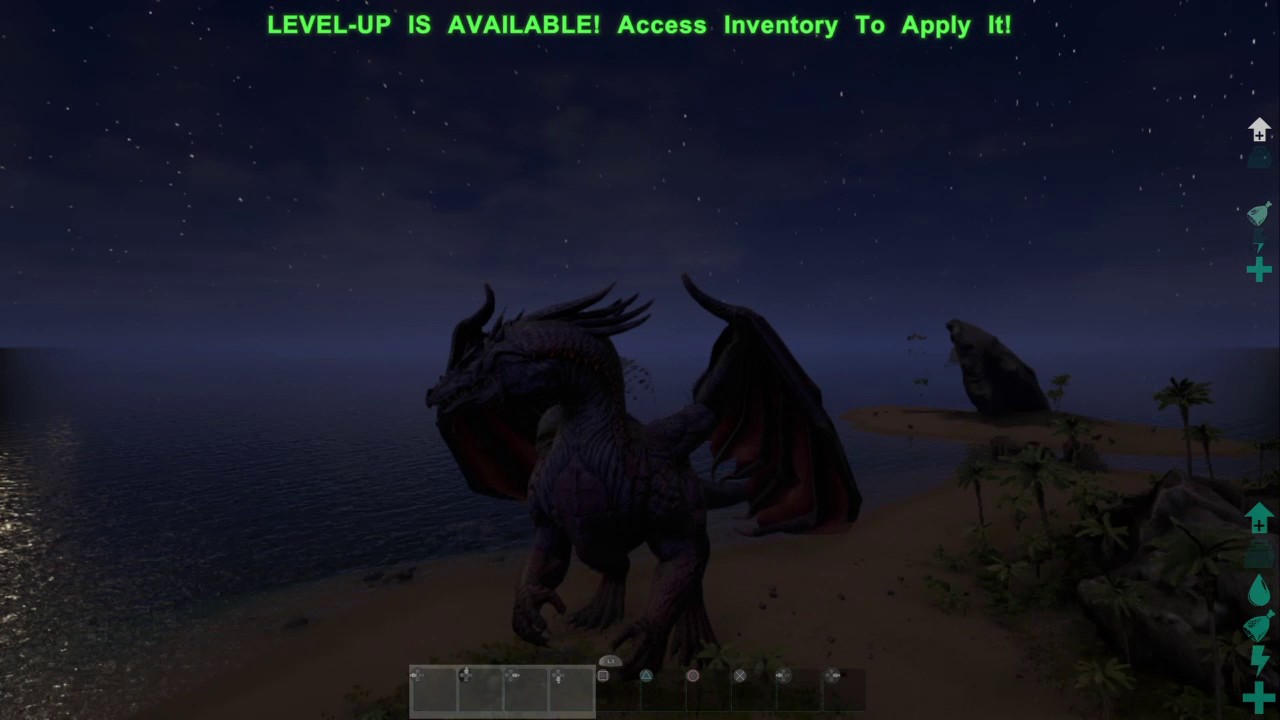 ARK Survival Evolved playing my my dragon and showing how to spawn it