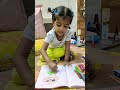 Colouring ,drawing, Study time, Fun with Reyanshi