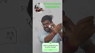 what is potential due to point charge #potential #physics #class12 #shreeclasses