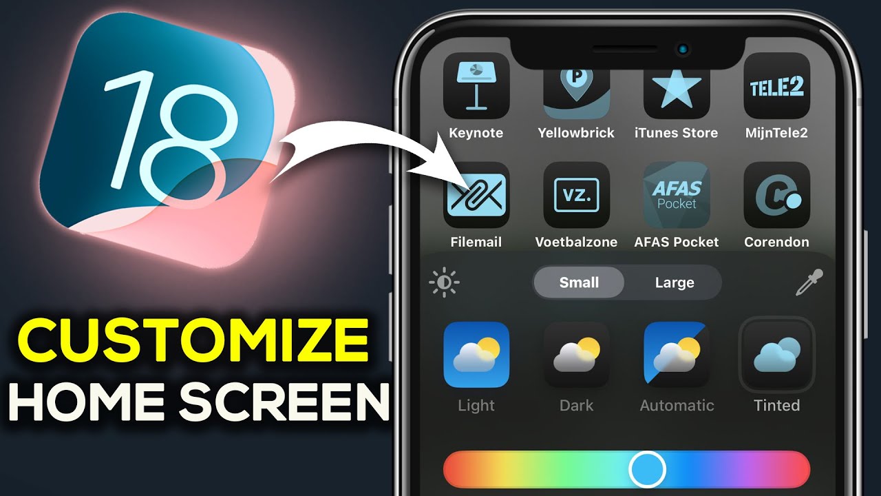 How To Customize Home Screen On Iphone iOS 18 - YouTube