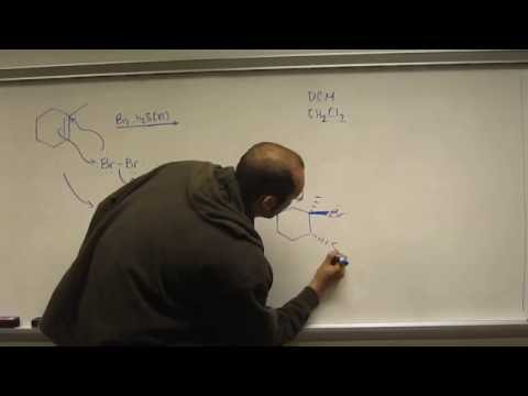 Addition of Br2/H2S to an Alkene 002 - youtube