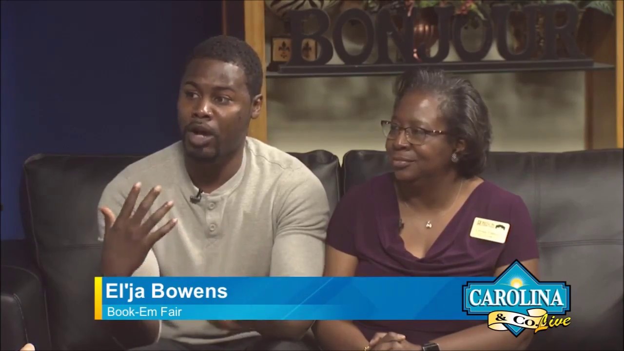 El'Ja Bowens Book'Em NC Interview on Carolina & Co. LIVE YouTube