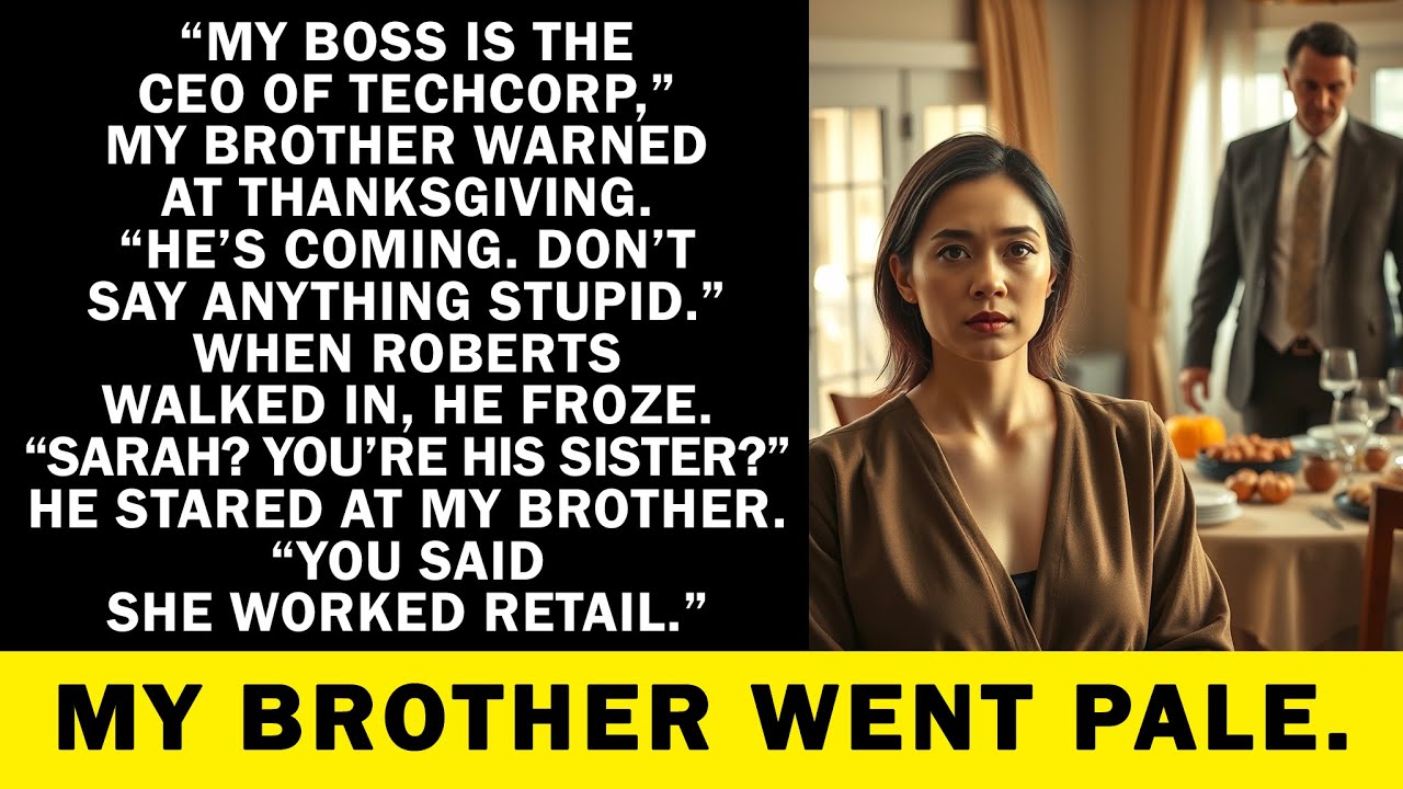 Brother bragged: “My boss is a Fortune 500 CEO.” He didn’t know I’m on the board