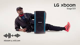 LG xboom : Meet xboom Stage 501 by will.i.am | LG