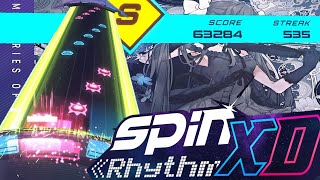 Spin Rhythm XD- Singularity by ETIA (custom chart) [56 difficulty]- XD Difficulty, S RANK
