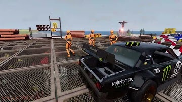 Animated dummy from Mixamo to BeamNG to any level...
