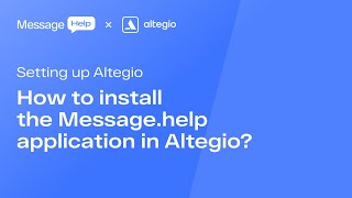 Installing the message.help application in altegio screenshot 5