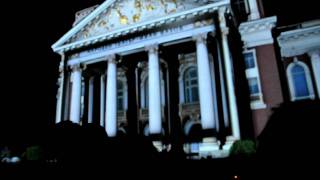LG 3D mapping National theatre Sofia failure