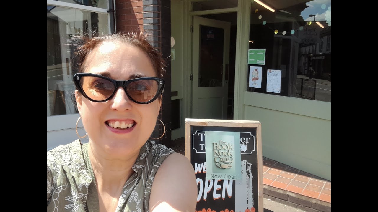 Exciting New Book Nook Cafe Coalville UK Review June 2025 - YouTube